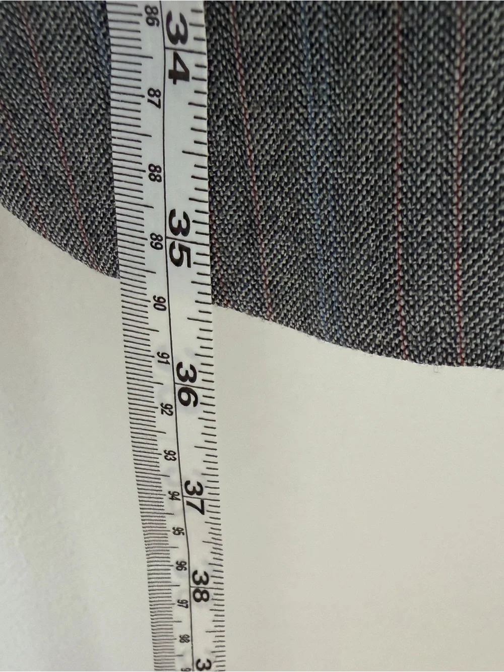 Men's Gray Pinstripe Sport‎ Coat Blazer